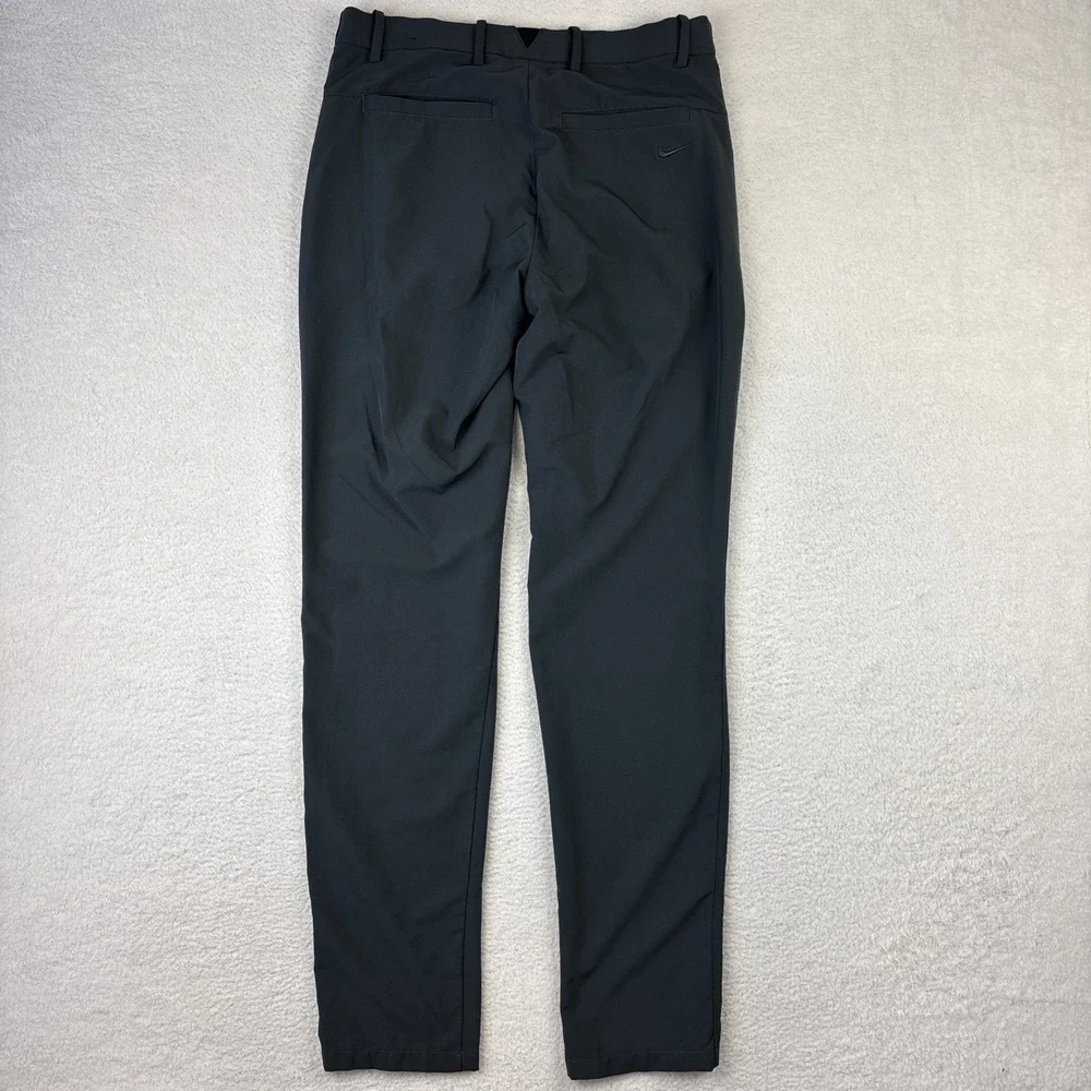 NIKE Dri-FIT Slim Fit Mens Golf Pants Size 32/34 Gray Lightweight Stretch Modern